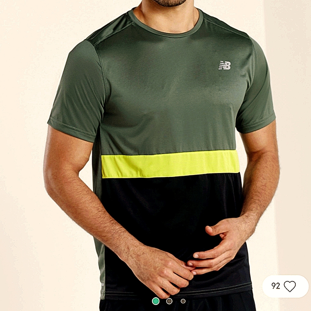 New Balance Striped Tee